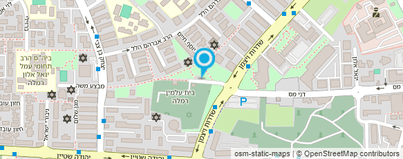 מפת הגעה אל בית עלמין ישן רמלה