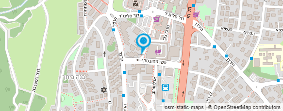 מפת הגעה אל ניב סיננסקי חשמלאי