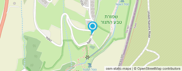 מפת הגעה אל בית עלמין מטולה