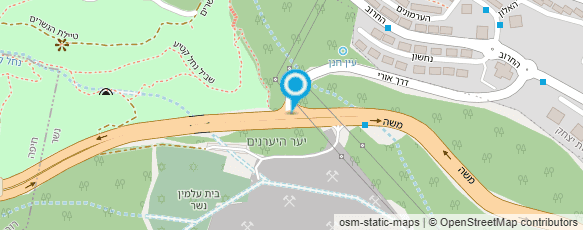 מפת הגעה אל בית עלמין נשר מפת הגעה אל בית עלמין נשר