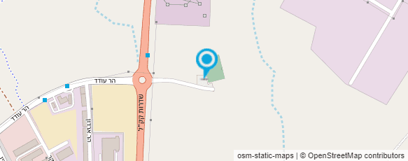 מפת הגעה אל בית עלמין מצפה רמון