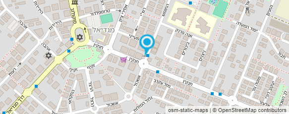 מפת הגעה אל אופיר יערה עיצוב ואדריכלות פנים