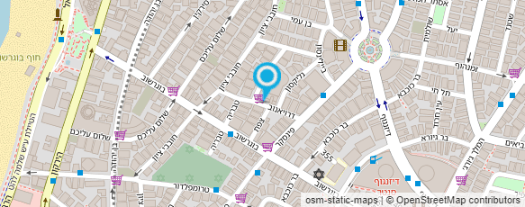 מפת הגעה אל עו"ד יוספי ציטיאט