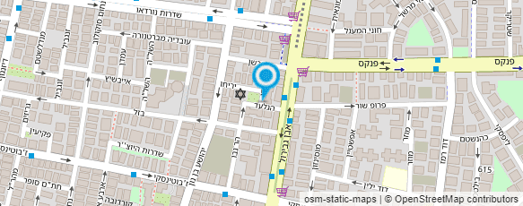 מפת הגעה אל עדי מילבאור-מאפרת מיקצועית