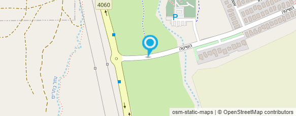 מפת הגעה אל בית עלמין עומר