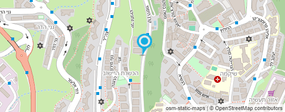 מפת הגעה אל מלינסקי שיפור ראייה טבעי