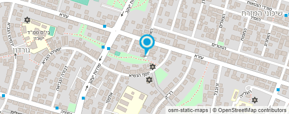 מפת הגעה אל אלגרנטי כרמלה תופרת