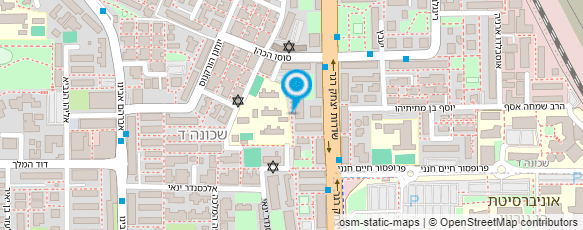 מפת הגעה אל דוד שיפוצים