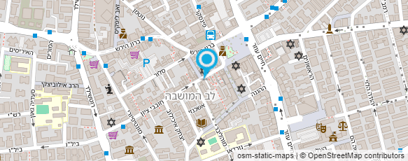 מפת הגעה אל ריגושים רשת תכשיטים