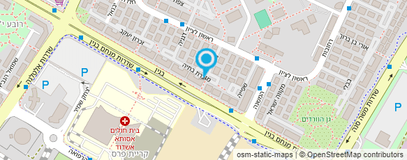 מפת הגעה אל ציפי גדז' מאמנת אישית לחיים