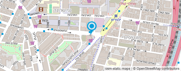 מפת הגעה אל עו"ד מלמן איתן