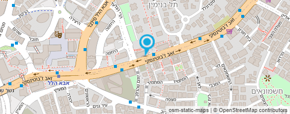 מפת הגעה אל משרד עו"ד ונוטריון יזהר גביש ושות'