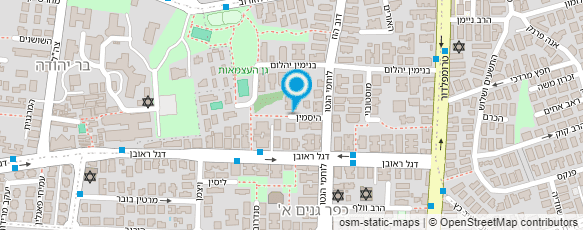 מפת הגעה אל מעין צבי