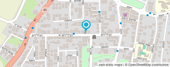 מפת הגעה אל עו"ד ווילדורף יובל