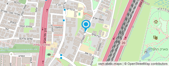 מפת הגעה אל עו"ד שפירא עמוס