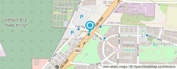 מפת הגעה אל משתלת אהרוני מפת הגעה אל משתלת אהרוני