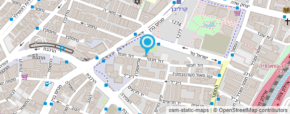 מפת הגעה אל מכללת HIGHWAY