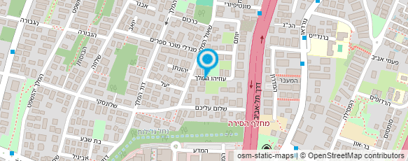 מפת הגעה אל עו"ד וולפסון עמוס