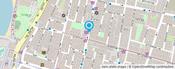 מפת הגעה אל מנעולן