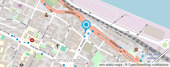 מפת הגעה אל פרופ' אידלמן מרק