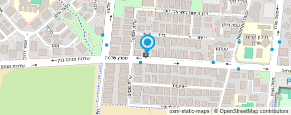 מפת הגעה אל מספרת בוקאי יוסי מפת הגעה אל מספרת בוקאי יוסי