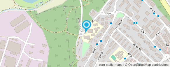 מפת הגעה אל מרכז אנייש - שירותי קייטרינג