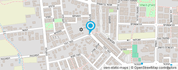 מפת הגעה אל מיל"ה-מרכז ישראלי למקהלות ולחבורות זמר