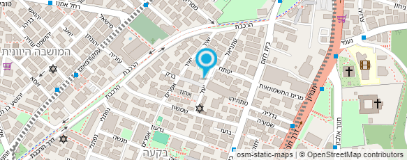 מפת הגעה אל שיפמן פרופ' פנחס