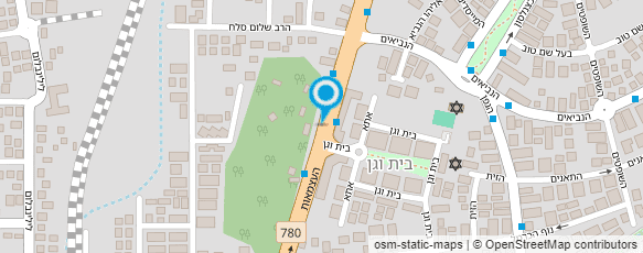 מפת הגעה אל עו"ד סולומונוב עמנואל