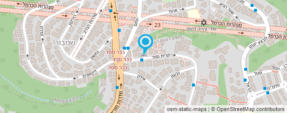 מפת הגעה אל אורלי בנדל - o.b - medical בע"מ מפת הגעה אל אורלי בנדל - o.b - medical בע"מ