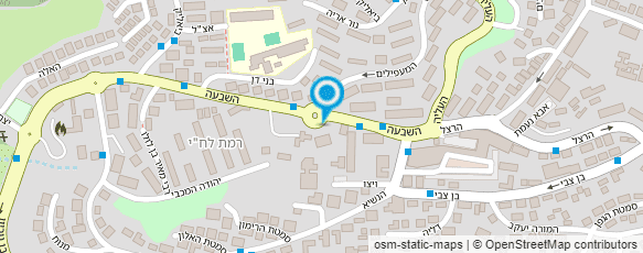 מפת הגעה אל מכבסת השבעה