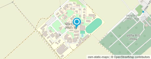 מפת הגעה אל כפר הנוער ויצ"ו ניר העמק