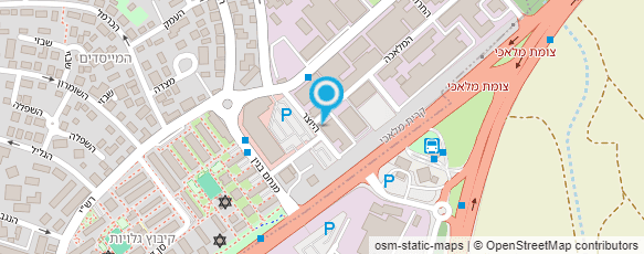 מפת הגעה אל אטרקס עודפים Aetrex