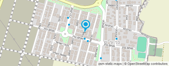 מפת הגעה אל אדריכלות ועיצוב פנים אנה טובמן