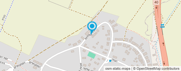 מפת הגעה אל י.יהוד דיזיין