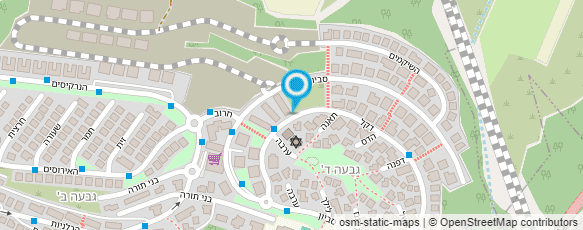 מפת הגעה אל הבריכה שם מים טיפולים ולימוד שחיה