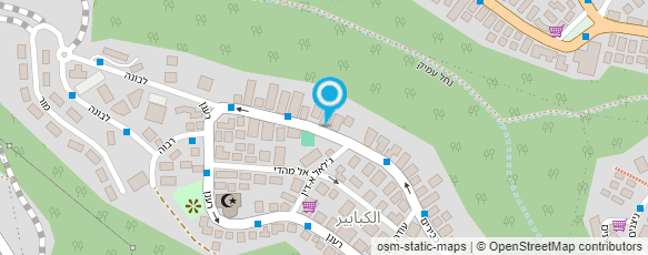 מפת הגעה אל מוניות כבביר