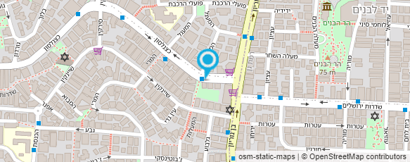 מפת הגעה אל בתים - שיווק ותיווך נכסים