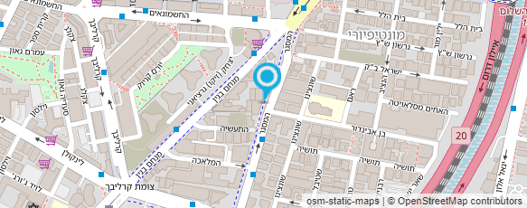 מפת הגעה אל אם טי פי מערכות תחבורה בע"מ