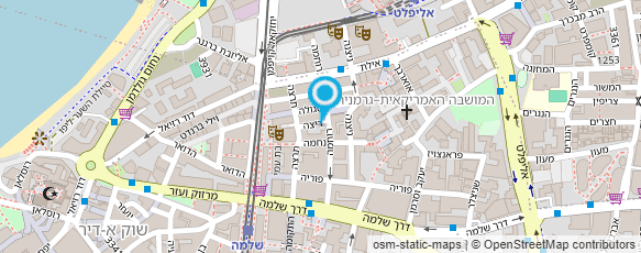 מפת הגעה אל הסטודיה hastudia