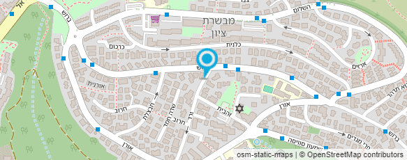 מפת הגעה אל מוניות רוזנברג דוד