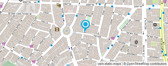 מפת הגעה אל אילן תיקוני שיש