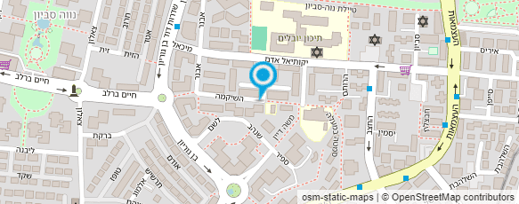 מפת הגעה אל איתן יהושע עיצוב שיער