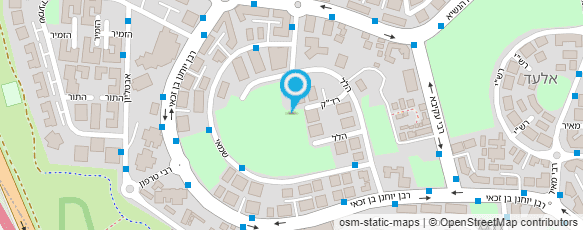 מפת הגעה אל מוניות רפאל