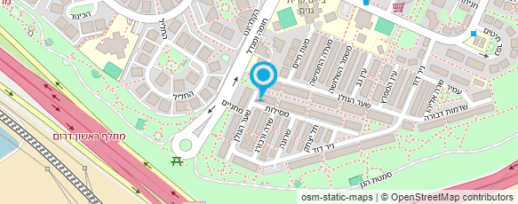 מפת הגעה אל רעות נתיב קוסמטיקה מתקדמת