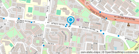 מפת הגעה אל אריאלה דיזיין  AHAdesigns