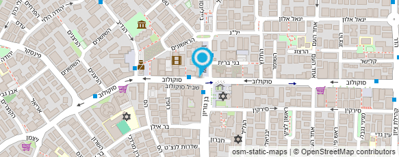 מפת הגעה אל ד"ר בייבסקי טוביה