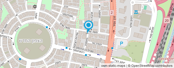 מפת הגעה אל שושני אדריכלים