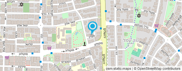 מפת הגעה אל הלוחשת לבגדים