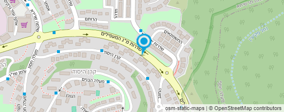 מפת הגעה אל מוניות נהריה בע"מ